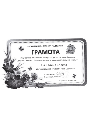 Постижения деца 18
