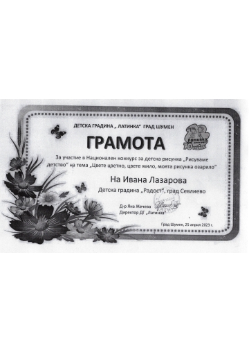 Постижения деца 19