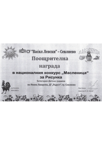 Постижения деца 13