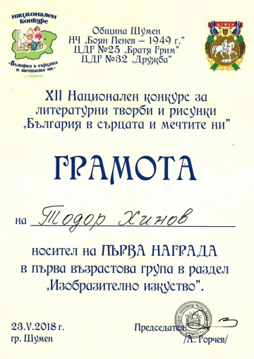 Постижения деца 112