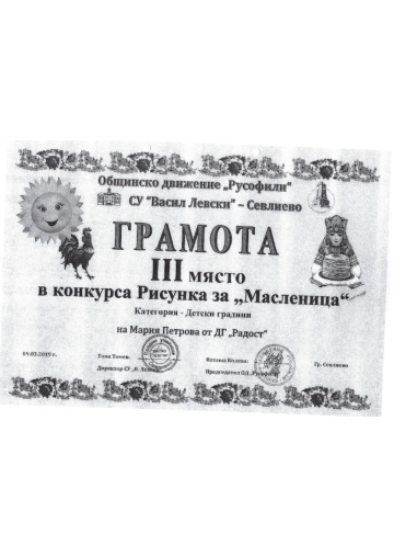 Постижения деца 63